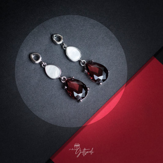 Red Diamond Earring - GW - 008