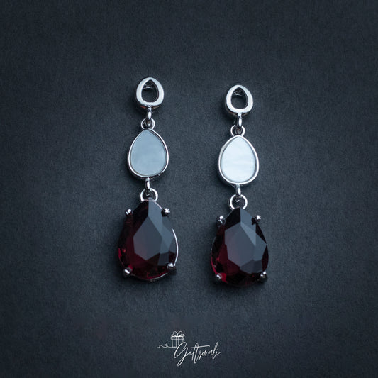 Red Diamond Earring - GW - 008